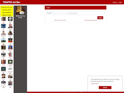 Traffic Ad Bar affiliate marke