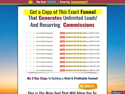 Traffic & Income Funnel