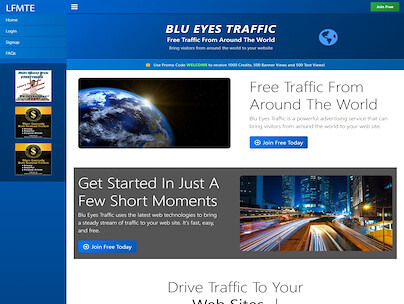 Blu Eyes Traffic