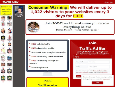 Traffic Ad Bar