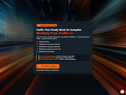 Real Traffic at Scale